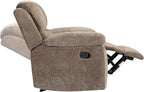 Betsy Furniture Modern Fabric Recliner Sofa Set, Loveseat w/Console, Recliner - Image 6