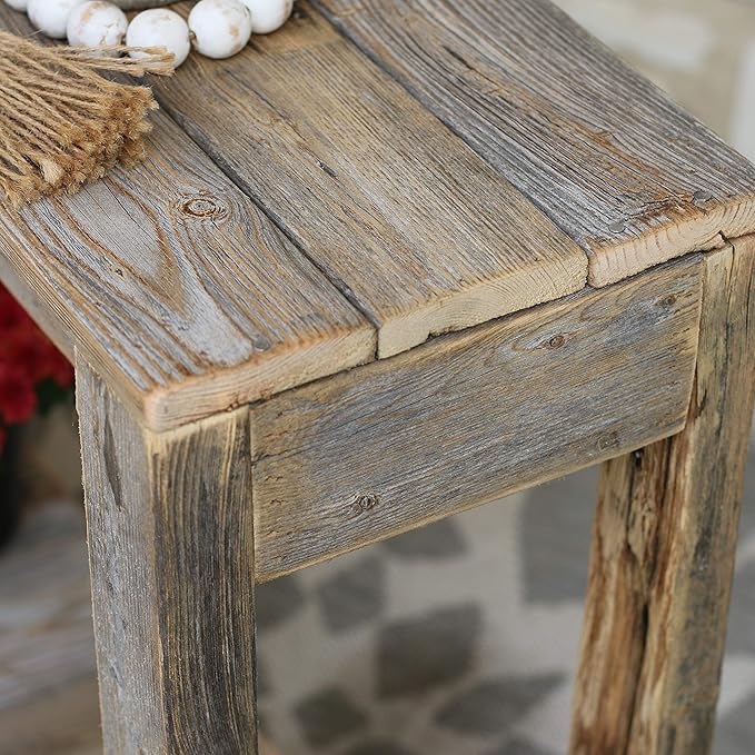 Doug and Cristy Designs 36 Inch Natural Reclaimed Entry Console - Image 2