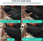 LINSY HOME Sectional Sleeper Sofa Pull Out Couches - Image 4