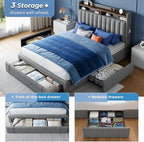 EnHomee Full Size Bed Frame - Image 4