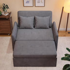 Sleeper Sofa Bed, 3 in 1 Convertible Sleeper Couch Bed Pull Out, Small Loveseat - Image 5