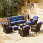 HILLGA 10-Piece Luxury Patio Furniture Set by HILLGA
