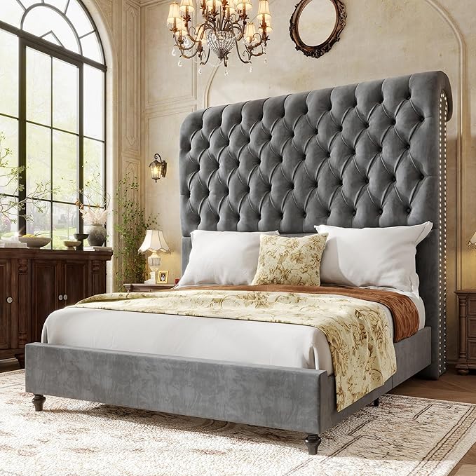 Jocisland Queen Size Bed Frame by Jocisland