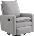Oxford Baby Uptown Upholstered Swivel Glider and Recliner Nursery Chair by OxfordBaby