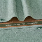 BALCONY & FALCON Placemats Set of 4 Faux Linen Cloth Place Mats Washable - Image 4