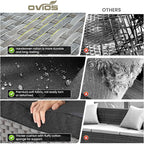 ovios 13 Pieces Patio Furniture Set, Outdoor Wicker Sectional Sofa - Image 9