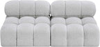Meridian Furniture 611Grey-S68B Ames Collection Modern | Contemporary Modular - Image 5