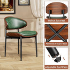 YaFiti Dining Chairs Set of 8, Dining Room and Kitchen Chairs, Mid Century - Image 6