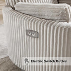 Power Recliner, Nursery Swivel Glider Rocking Chair - Image 8