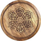 COTTON CRAFT Solid Wood End Table - Image 4
