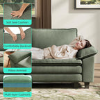 LINSY HOME Modular Sectional Sofa, 5-Seat Corduroy Modern Cloud Couch - Image 5