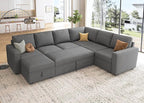 HONBAY Sectional Sleeper Sofa by HONBAY