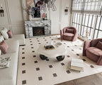 35" Cloud Coffee Table with 3 Ball Legs, Modern Minimalist Petal Center Table - Image 8