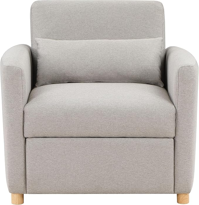 Serta® Corwin 36" Convertible Accent Chair, Dreamcoil® Comfort, FingerGuard® - Image 3