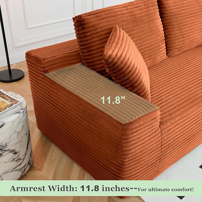 125" Oversized Sectional Couches - Image 4