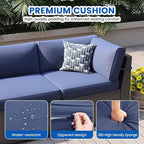 Patio Furniture Sets, 7-Piece Outdoor Patio Furniture - Image 5
