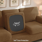 SUBRTEX 7 Pieces Stretch Sofa Slipcover Sets Couch Cover Sets Backrest Cushion - Image 6