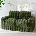 MAXYOYO Extra Wide Kids Bean Bag Chair, Comfy Bubble Fabric Bean Bag Sofa by MAXYOYO