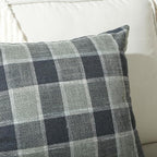 Stellhome Pack of 2 Linen Buffalo Check Throw Pillow Covers, Farmhouse Plaid - Image 4