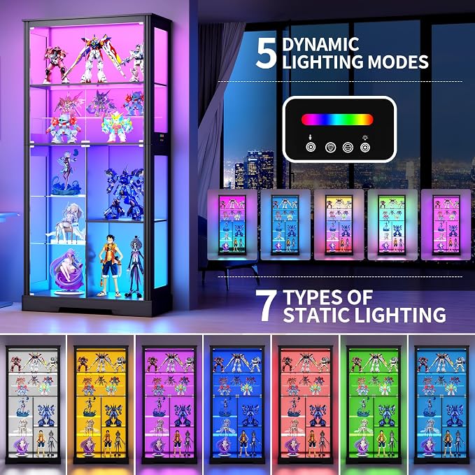 HNEBC Glass Display Cabinet - Image 3
