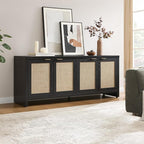 SICOTAS TV Stand for Living Room Boho Entertainment Center for Bedroom - Image 6