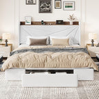 SHA CERLIN King Size Bed Frame - Image 3