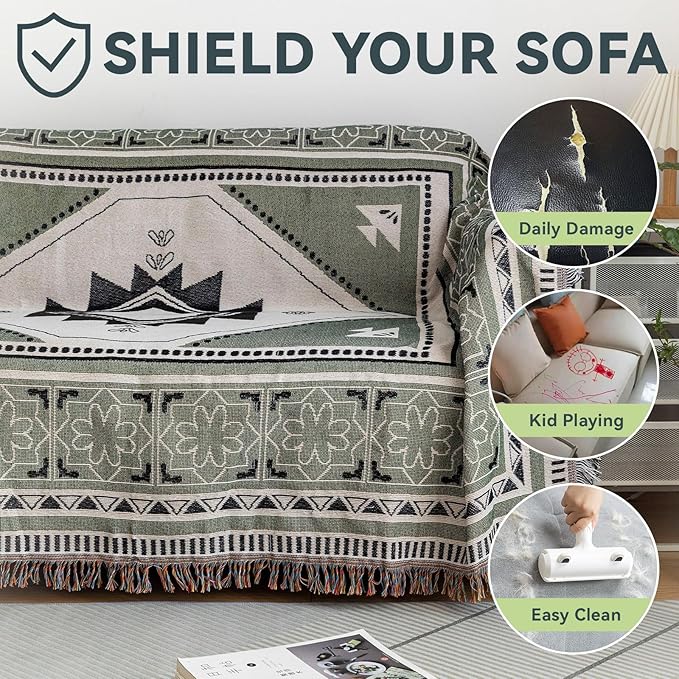 VClife Boho Sofa Cover XXL Couch Cover - Image 7