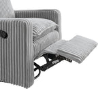 Oxford Baby Uptown Upholstered Glider Recliner Rocking Chair 360° Swivel - Image 8