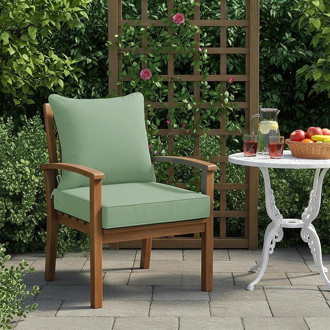 Summsun Outdoor Cushions for Patio Furniture, Double-Sided Waterproof Backrest - Image 2