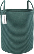 XUANGUO Cotton Rope Laundry Basket Hamper by XUANGUO