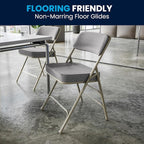 Flash Furniture Hercules Series Metal Folding Chairs - Image 7