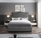 Meridian Furniture FelixGrey-F Felix Collection Modern | Contemporary Linen - Image 5