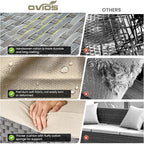 ovios 12 Pieces Patio Furniture Set, Outdoor Wicker Sectional Sofa - Image 7