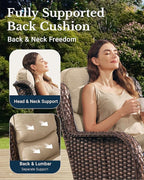 HILLGA Luxury High Back Patio Furniture Set - Image 4