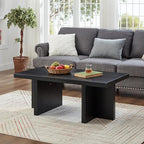 Roundhill Furniture Mchome 3-Piece Coffee Table Set, Coffee Table and Two End - Image 3