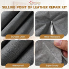 Fabric Repair Patches, 17X79 inch Linen Self-Adhesive Fabric Repair Tape - Image 3