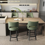 VKNOW Bar Stools Set of 2, Modern Counter Stools - Image 5