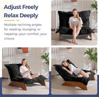 MAXYOYO Adjustable Living Room Chair, 3-Position Bean Bag Chair - Image 4