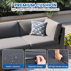 Patio Furniture Sets, 7-Piece Outdoor Patio Furniture - Image 5