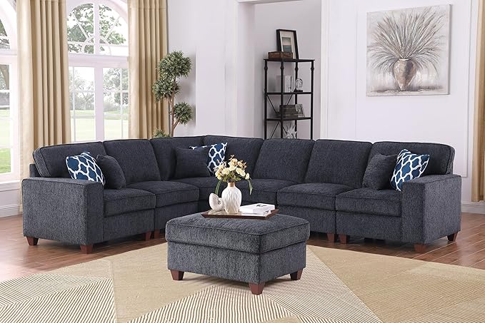 Ball & Cast 116" L-Shaped Sectional Couch by BallCast