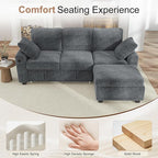 Hanherry 81" Sectional Couch - Image 7