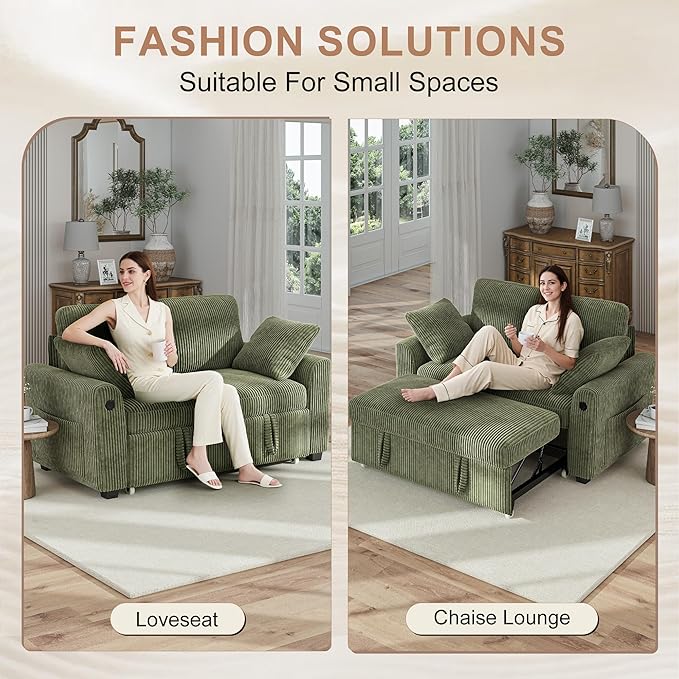 Hanherry 59" Loveseat Sofa - Image 4