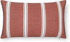Crumbs Home Modern Farmhouse California Casual Indoor Outdoor Lumbar Pillow - Image 6