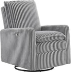 Oxford Baby Uptown Power Recliner/Glider, Ash Gray by OxfordBaby