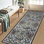 Runner Rug for Entryway: 2.6x8 Kitchen Rugs Non Slip Washable Ultra-Thin Soft - Image 3
