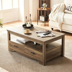LINSY HOME Farmhouse Coffee Table - Image 2