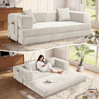 MoonSpeak 78.8''Sleeper Couch Bed by MoonSpeak