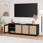 Henn&Hart 2-Tone TV Stand for TVs up to 78" - Image 7