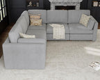 109'' Oversized Modular Sectional Sofa - Image 4