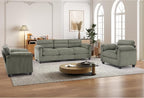 HAOMARKETS Corduroy Sofa Set, Upholstered Armchair Set of 2 and 3-Seater Sofa by HAOMARKETS